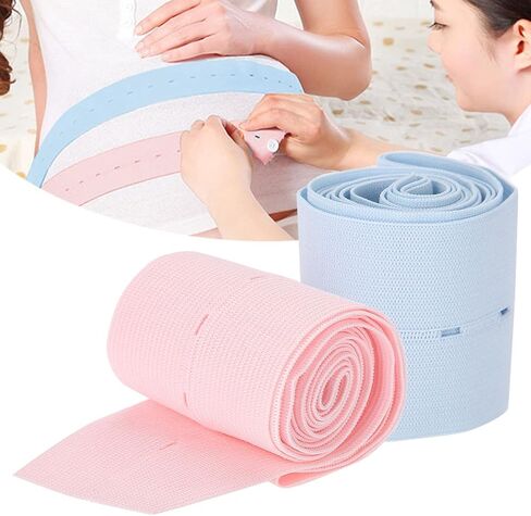 Fetal Monitoring Belt, Fetal Heart Monitor Tape Band Bandage, 2Pcs Professional Fetal Heart Monitoring Bandage Belt Heart Monitor Tool Design for Pregnant Women in Saudi Arabia
