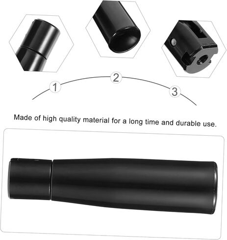 قطعتان من المقبض الدوار ومقابض الصنبور الملولبة والمخرطة الدوارة وعجلة الباكليت القابلة للطي ومقبض قابل للطي ومقبض ومقبض مثقاب لتدوير المسمار الباكليت الأسود in Kuwait