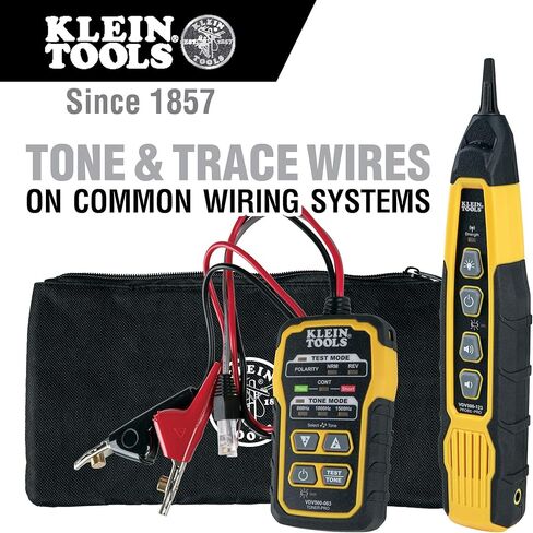 Klein Tools VDV501-852 Cable Tester with Remote, VDV Scout Pro 3 Test Kit Locates and Tests Voice, Data and Video Cables in Kuwait