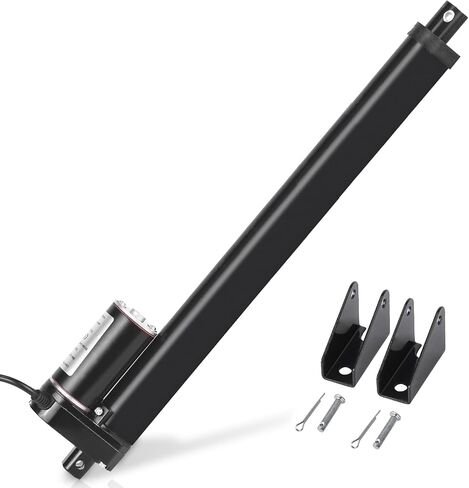 8 بوصة 8 "225 رطل محرك المحرك الخطي 1000N DC12V مع تصاعد بين قوسين متعدد الوظائف in Kuwait