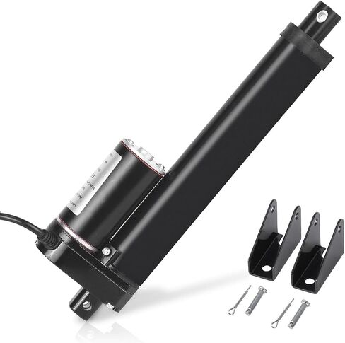 8 بوصة 8 "225 رطل محرك المحرك الخطي 1000N DC12V مع تصاعد بين قوسين متعدد الوظائف in Kuwait