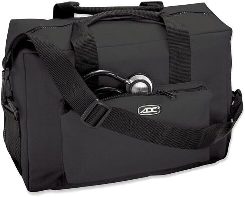 ADC 1024BK Model 1024 Nurse/Physician Nylon Medical Equipment Instrument Bag, Black in Saudi Arabia