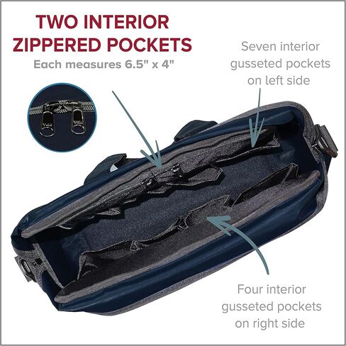 ADC 1024BK Model 1024 Nurse/Physician Nylon Medical Equipment Instrument Bag, Black in Saudi Arabia