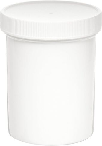 SP Bel-Art Screw Cap 236.6ml (8oz) Polypropylene Jars; 43mm Closure (Pack of 12) (H17911-0000) in Saudi Arabia