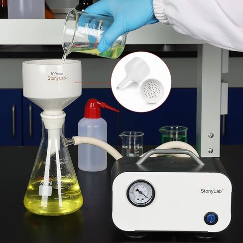 قمع بوخنر من البورسلين من StonyLab 100 مم، قمع فلتر من البورسلين OD 10 سم ID 9.2 سم للمختبر in Saudi Arabia