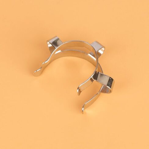 Metal Joint Clips for 24/40 Glass Ground Joint Lab Accessory, 5 Pieces Nickel-Plated Steel Joint Clips 24 mm Lab Keck Clamp #24 Keck Clips in Kuwait