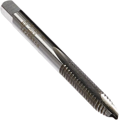 Kodiak Cutting Tools KCT208019 USA Made Spiral Point Plug Threading Tap, Ground Threads, High Speed Steel, 2 Flute, 1/4" Diameter x 20 TPI, 1/4-20 Size in Saudi Arabia