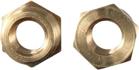 4Pcs Reducer Hex Bushing, Heavy Duty Cast Pipe Fitting, Tube Adapter Convert, Hardware Accessories, Hose Brass Fitting for Oil, Air(3/8 x 1/8 NPT) in Saudi Arabia