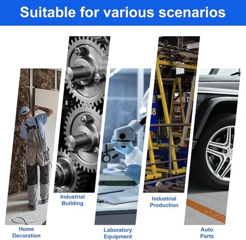 M6 × 1 مم (100 قطعة) صواميل شفة، 304 شفة مسننة من الفولاذ المقاوم للصدأ صواميل قفل سداسي متري، لمسة نهائية لامعة، خيط كامل in Kuwait