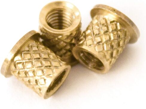 [منتجات J&J] حشوة نحاسية M3، 5 مم (الطول)، خيط أنثى، نوع المشتت الحراري/قالب الحقن، 100 قطعة in Kuwait