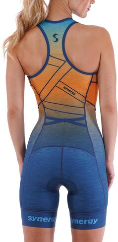 بدلة ثلاثية للنساء من Synergy Elite بدون أكمام Racerback Trisuit in Kuwait