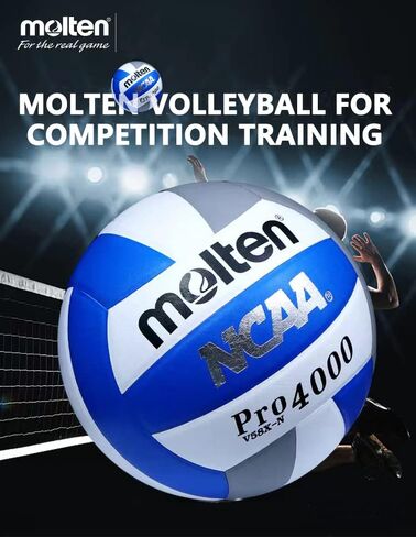 Molten Volleyball Pro4000 /Molten V58X-N Volleyball -National Collegiate Athletic Association Designated Volleyball Size 5 in Saudi Arabia