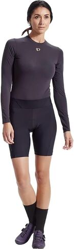 قميص PEARL IZUMI نسائي من الصوف بأكمام طويلة، قميص طويل الأكمام لركوب الدراجات ماص للرطوبة، خامة عالية التمدد in Saudi Arabia