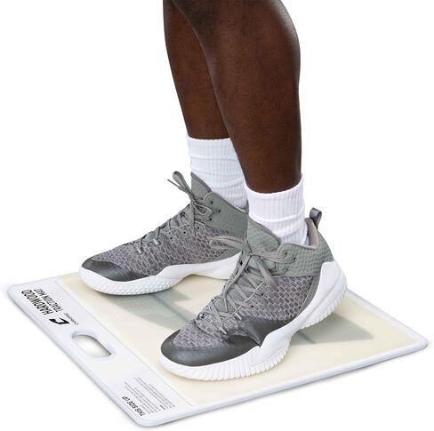 CHAMPRO Hardwood Floor Shoe Traction Mat for Basketball Court and Gym Floors, White in Saudi Arabia