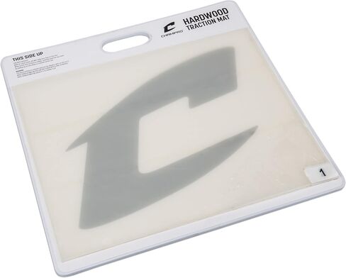 CHAMPRO Hardwood Floor Shoe Traction Mat for Basketball Court and Gym Floors, White in Saudi Arabia