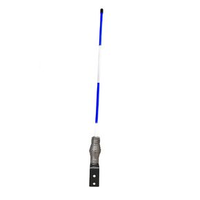 Snow Plow Marker, High Visibility, Fiberglass, 37 Inch, Stainless Steel Spring (Set of Two Blue) in Saudi Arabia