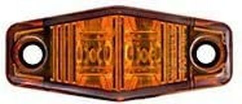 Optronics (1) LED Light 2 Diode Amber 1x2.5 Surface Mount Clearance Side Marker Trailer in Saudi Arabia