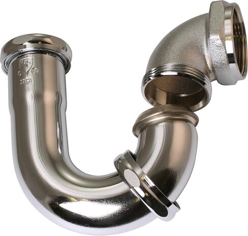 Westbrass A402LA-RAW 1-1/2" نحاس LA Code P-Trap، غير مكتمل in Kuwait