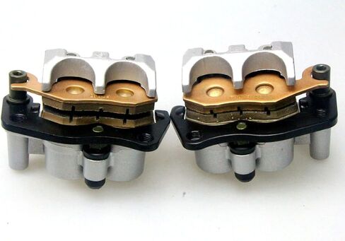 New LEFT & RIGHT FRONT BRAKE CALIPER SET FOR YAMAHA RHINO 660 450 YXR 660 2004-2007 in Saudi Arabia
