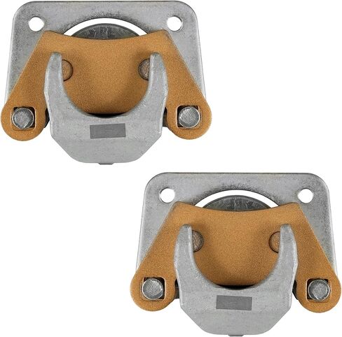 Caltric Rear Left Right Brake Caliper Compatible with Polaris Ranger XP 700 4x4 2005 2006 with Pads in Saudi Arabia