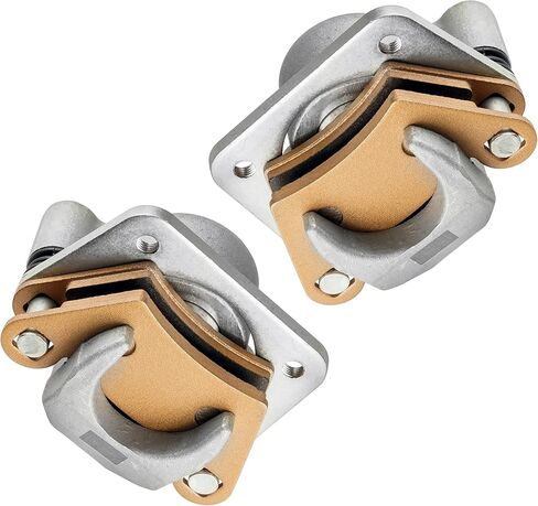 Caltric Rear Left Right Brake Caliper Compatible with Polaris Ranger XP 700 4x4 2005 2006 with Pads in Saudi Arabia