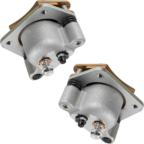 Caltric Rear Left Right Brake Caliper Compatible with Polaris Ranger XP 700 4x4 2005 2006 with Pads in Saudi Arabia