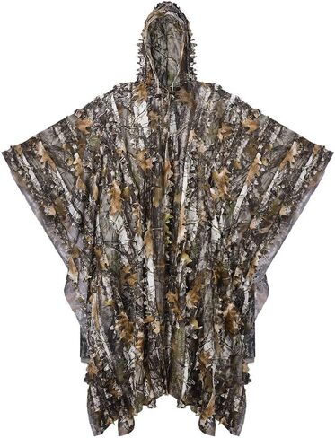 Hunting Ghillie Suit 3D Bionic Leafy Camo Clothing Jungle Hunting, Wildlife Photography, Bird Watching, Shooting in Kuwait