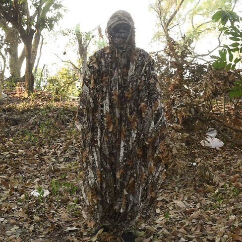 Hunting Ghillie Suit 3D Bionic Leafy Camo Clothing Jungle Hunting, Wildlife Photography, Bird Watching, Shooting in Kuwait