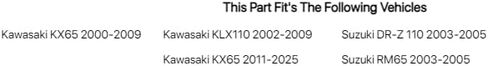 Acerbis White Front Number Plate Fits KX 65, KLX 110 02-09, RM 65 in Saudi Arabia
