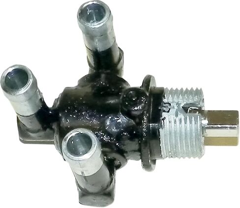 WSM 006-600 S/D FUEL VALVE, 3 POS.W/KNOB, Black in Saudi Arabia