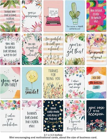 Dessie 30 Thinking of You Cards With Envelopes. 30 4x6 Inch Note Cards with Envelopes - Blank Inside with 6 Unique Floral Designs. White & Colorful Envelopes and Gold Seals In Sturdy Storage Box in Kuwait