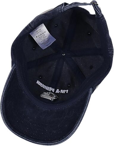 InnoBeta Penguin Gifts Hat for Men Women, Penguin Gifts for Christmas, Birthday, Adjustable Embroidered Baseball Cap in Saudi Arabia