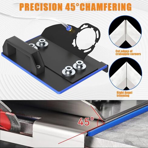 Angle Grinder Stand for Tile 45° Chamfer Cutting, 45 Degree Tile Chamfering Tool Compatible with 100-Type Angle Grinders in Kuwait