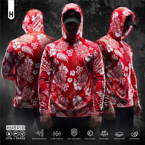 قميص هودي أداء رجالي من Howitzer Clothing، مقاس رياضي in Kuwait