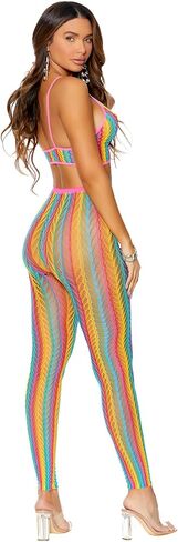 Rainbow Net Cami Set by Elegant Moments in Saudi Arabia
