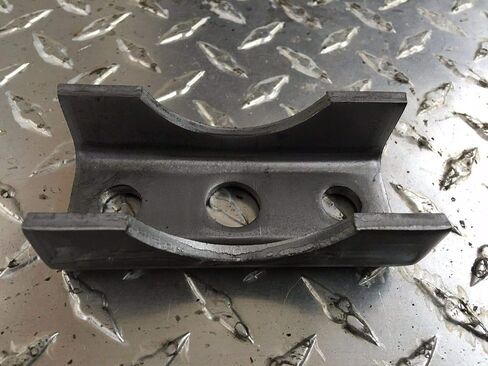 (2) Trailer axle Spring Perch/seat for 2-3/8" 3500# Round Axel Tube Mount 3.5K in Saudi Arabia