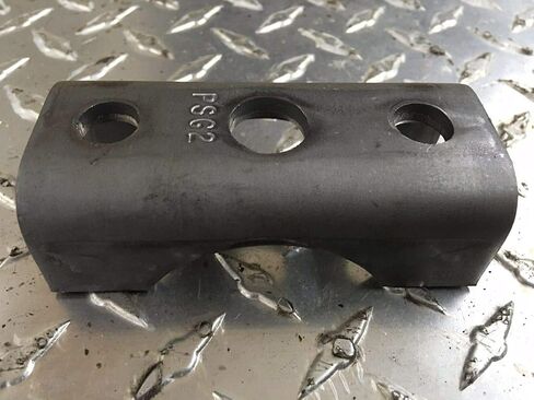 (2) Trailer axle Spring Perch/seat for 2-3/8" 3500# Round Axel Tube Mount 3.5K in Saudi Arabia