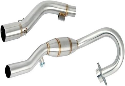 Stainless Steel Pipe Header Mid Pipe Slip-On Type For H-on-d CRF 300L CRF300L Rally ABS 2021 2022 2023 part in Saudi Arabia