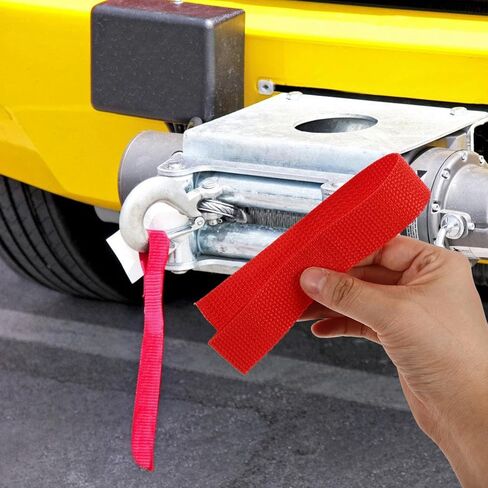 4pcs High-tensile Winch Rope Protector Sleeve for Trailer Boat Car Tow Strap Heavy Duty Tow Rope in Kuwait