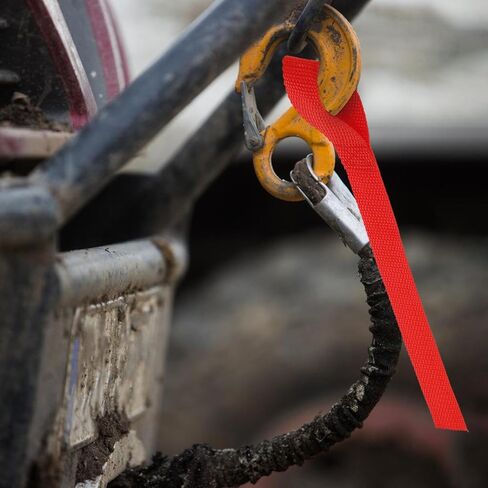 4pcs High-tensile Winch Rope Protector Sleeve for Trailer Boat Car Tow Strap Heavy Duty Tow Rope in Kuwait