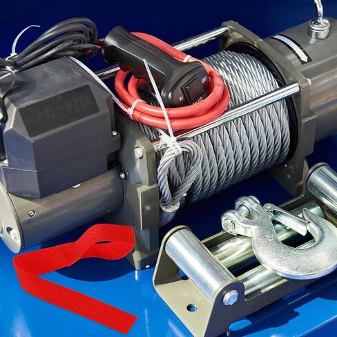 4pcs High-tensile Winch Rope Protector Sleeve for Trailer Boat Car Tow Strap Heavy Duty Tow Rope in Kuwait