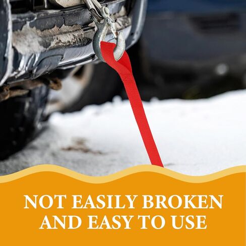 4pcs High-tensile Winch Rope Protector Sleeve for Trailer Boat Car Tow Strap Heavy Duty Tow Rope in Kuwait