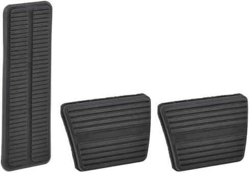 Complete Pedal Pad Kit for Chevy for Camaro for Chevelle for Chevy II for El Camino for Laguna for Malibu for Monte Carlo,for Pontiac for Firebird (Rubber Pads) in Saudi Arabia
