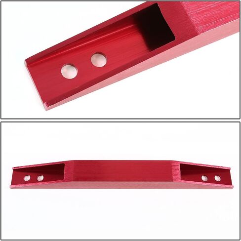 Auto Dynasty Compatible with Acura RSX DC5 Type-S Aluminum Rear Lower Suspension Subframe Tie Bar (Red) in Saudi Arabia