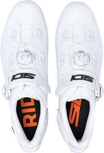 Sidi Wire 2S Road Shoes - Men's ، White ، 45.5 in Saudi Arabia