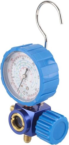 مقياس مشعب الهواء ، 500psi 35kgf cm مع مرآة مرئية ، تطابق مع المعدات الأصلية ، ملائمة لـ R12 R502 R22 R410 R134A ، مريحة لاستبدال واحد مكسور ، in Saudi Arabia