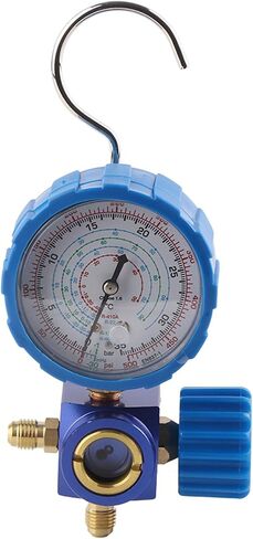 مقياس مشعب الهواء ، 500psi 35kgf cm مع مرآة مرئية ، تطابق مع المعدات الأصلية ، ملائمة لـ R12 R502 R22 R410 R134A ، مريحة لاستبدال واحد مكسور ، in Saudi Arabia
