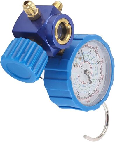 مقياس مشعب الهواء ، 500psi 35kgf cm مع مرآة مرئية ، تطابق مع المعدات الأصلية ، ملائمة لـ R12 R502 R22 R410 R134A ، مريحة لاستبدال واحد مكسور ، in Saudi Arabia