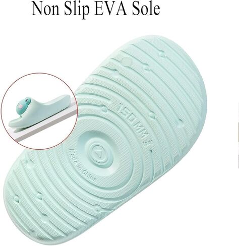 Green Frog Kids Slides Summer ، صندل طفل صغير للبنات الأولاد ، وصنادل شريحة أطفال ناعمة ومريحة in Saudi Arabia