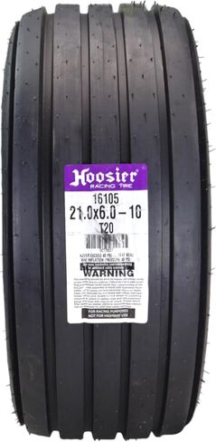 Hoosier 3 Wheeler Front Tire 21.0X6.0-10 Rib - 16105T20 for ATV Tire & Off-Road Racing with Hoosier Keychain in Saudi Arabia